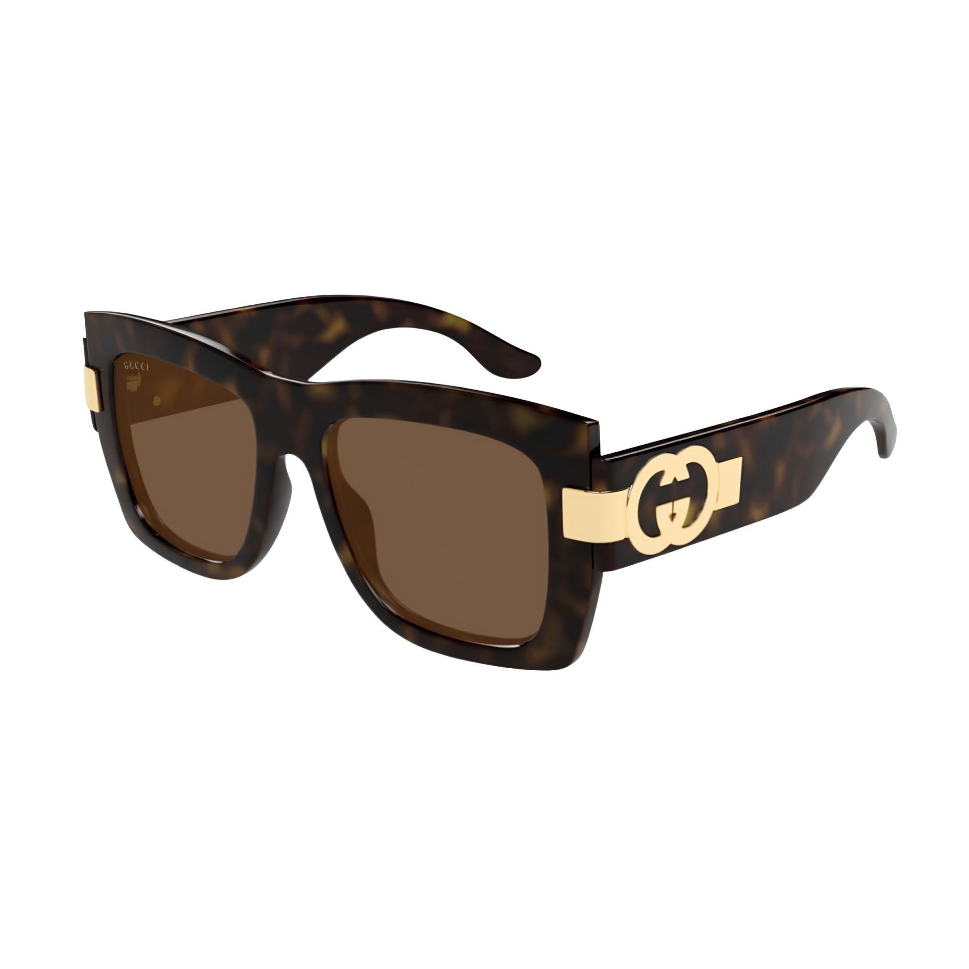 Gucci Gg 1688S Kare Leopar Kadın Güneş Gözlüğü