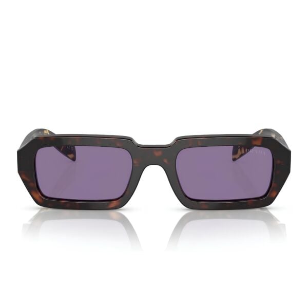 Prada 0Pr A12S Dikdörtgen Leopar Kadın Güneş Gözlüğü