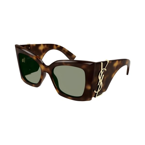 Saint Laurent SL M119 002 Kelebek Leopar Kadın Güneş Gözlüğü