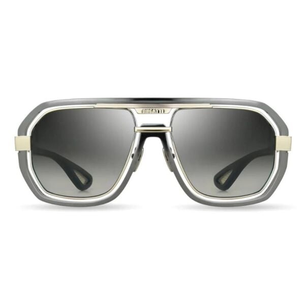 Bugatti 08 GM/WG Gri Geometrik Erkek Güneş Gözlüğü