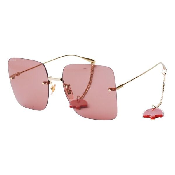 Gucci Gg1147s Metal Kare Kadın Güneş Gözlüğü