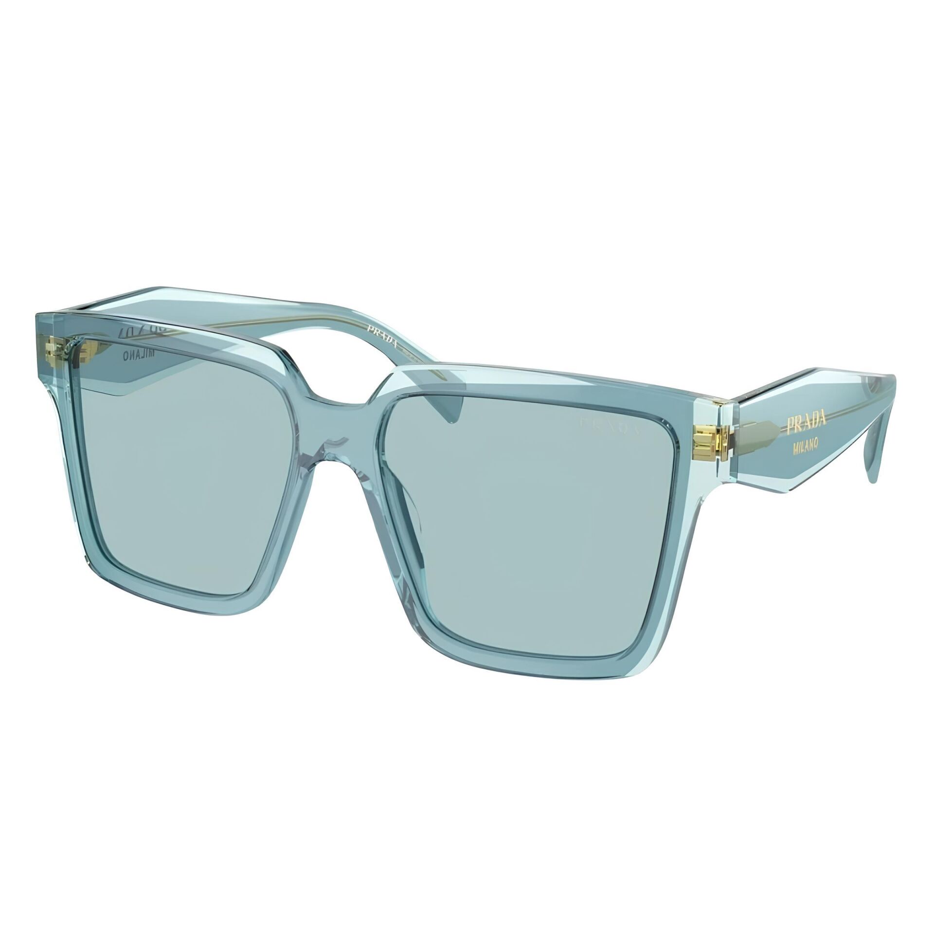 Prada 0Pr 24ZS Şeffaf Kare Kadın Güneş Gözlüğü