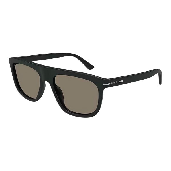 Gucci Gg 1726S Oval Kare Siyah Unisex Güneş Gözlüğü
