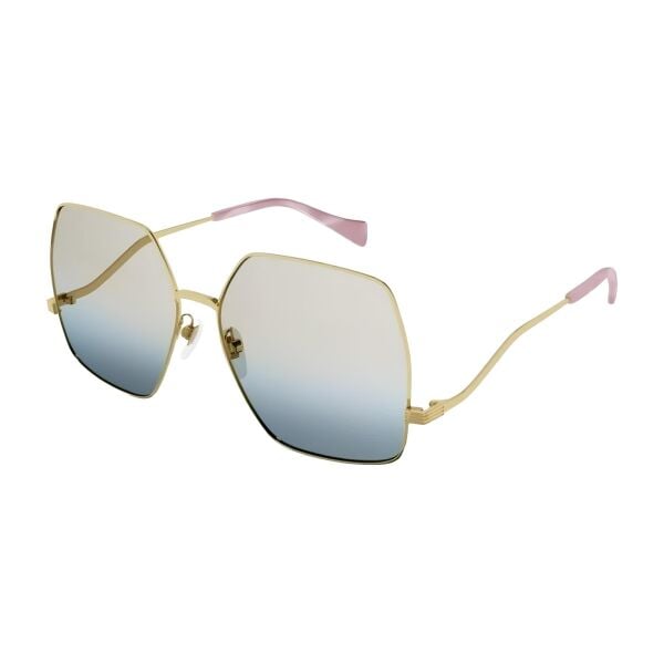 Gucci Gg1005s Metal Kare Kadın Güneş Gözlüğü