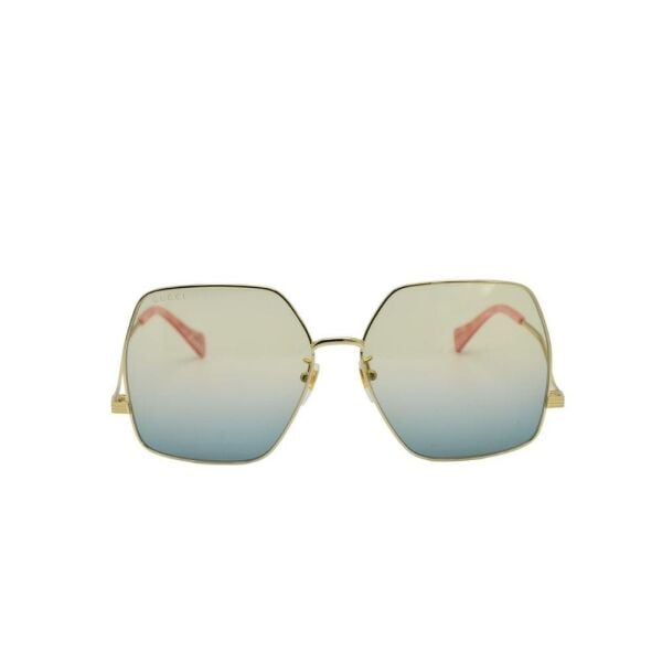 Gucci Gg1005s Metal Kare Kadın Güneş Gözlüğü