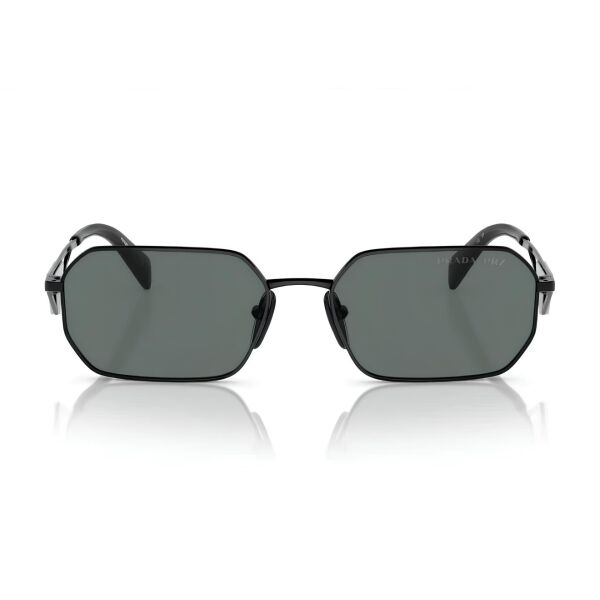 Prada 0Pr A51S Siyah Metal Unisex Güneş Gözlüğü