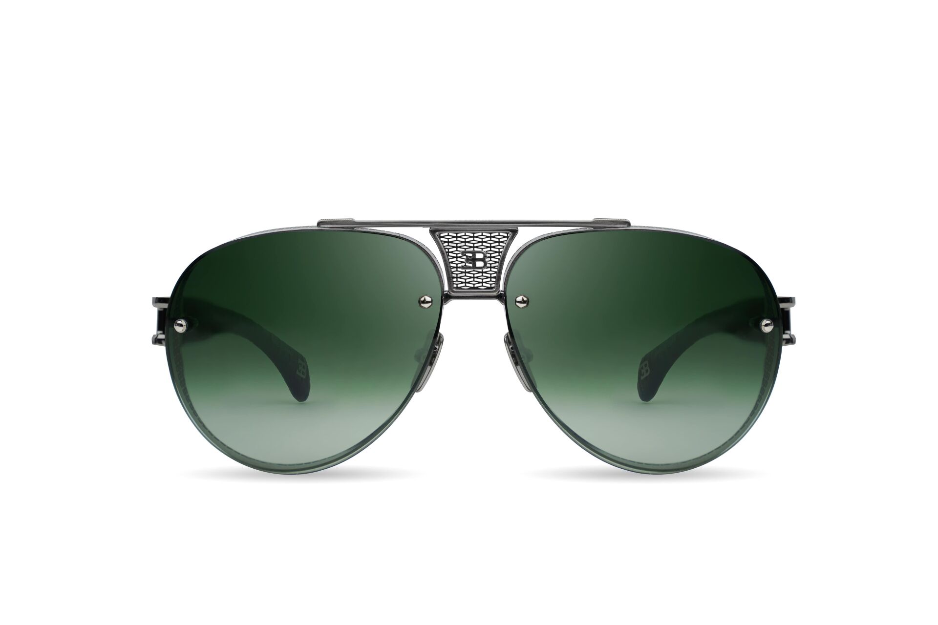 Bugatti 05 Pilot Titanyum Erkek Güneş Gözlüğü