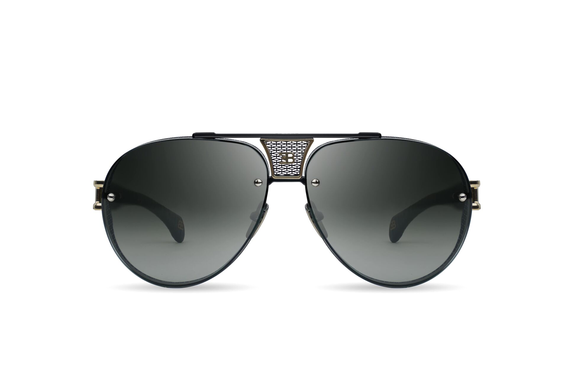 Bugatti 05 Pilot Siyah Titanyum Erkek Güneş Gözlüğü