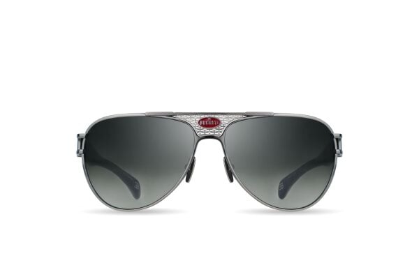 Bugatti 11 Silver Pilot Titanyum Erkek Güneş Gözlüğü
