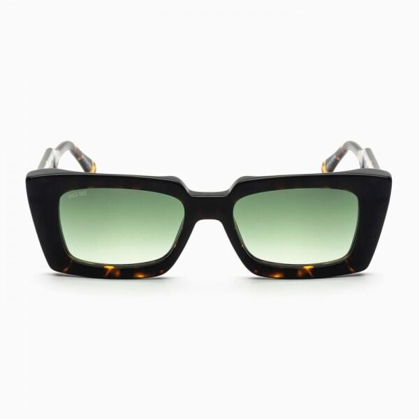 Bust Out Rebecca Leopar Kare Unisex Güneş Gözlüğü