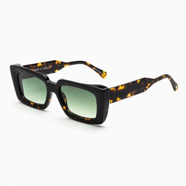 Bust Out Rebecca Leopar Kare Unisex Güneş Gözlüğü