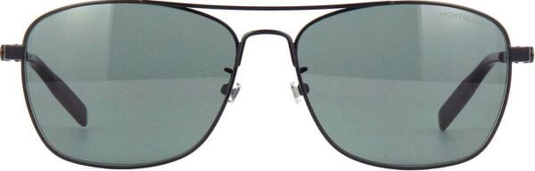 Mont Blanc Mb0026S 007 Siyah Pilot Erkek Güneş Gözlüğü