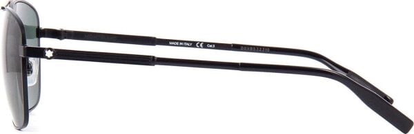Mont Blanc Mb0026S 007 Siyah Pilot Erkek Güneş Gözlüğü