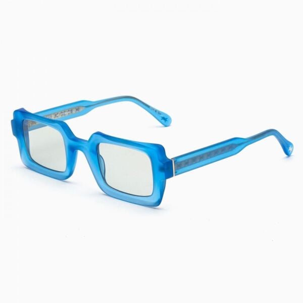 Bust Out Maverick Dikdörtgen Mavi Unisex Güneş Gözlüğü
