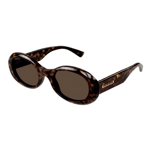 Gucci Gg 1587S Elips Leopar Kadın Güneş Gözlüğü