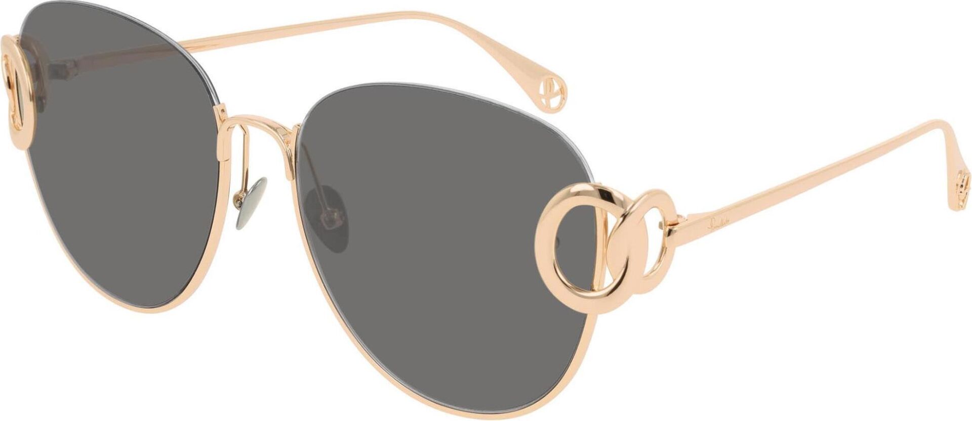 Pomellato Pm0076S Gold Oval Kadın Güneş Gözlüğü