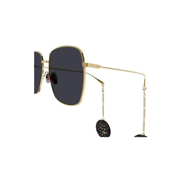 Gucci Gg1031s 59 009 Metal Kare Kadın Güneş Gözlüğü