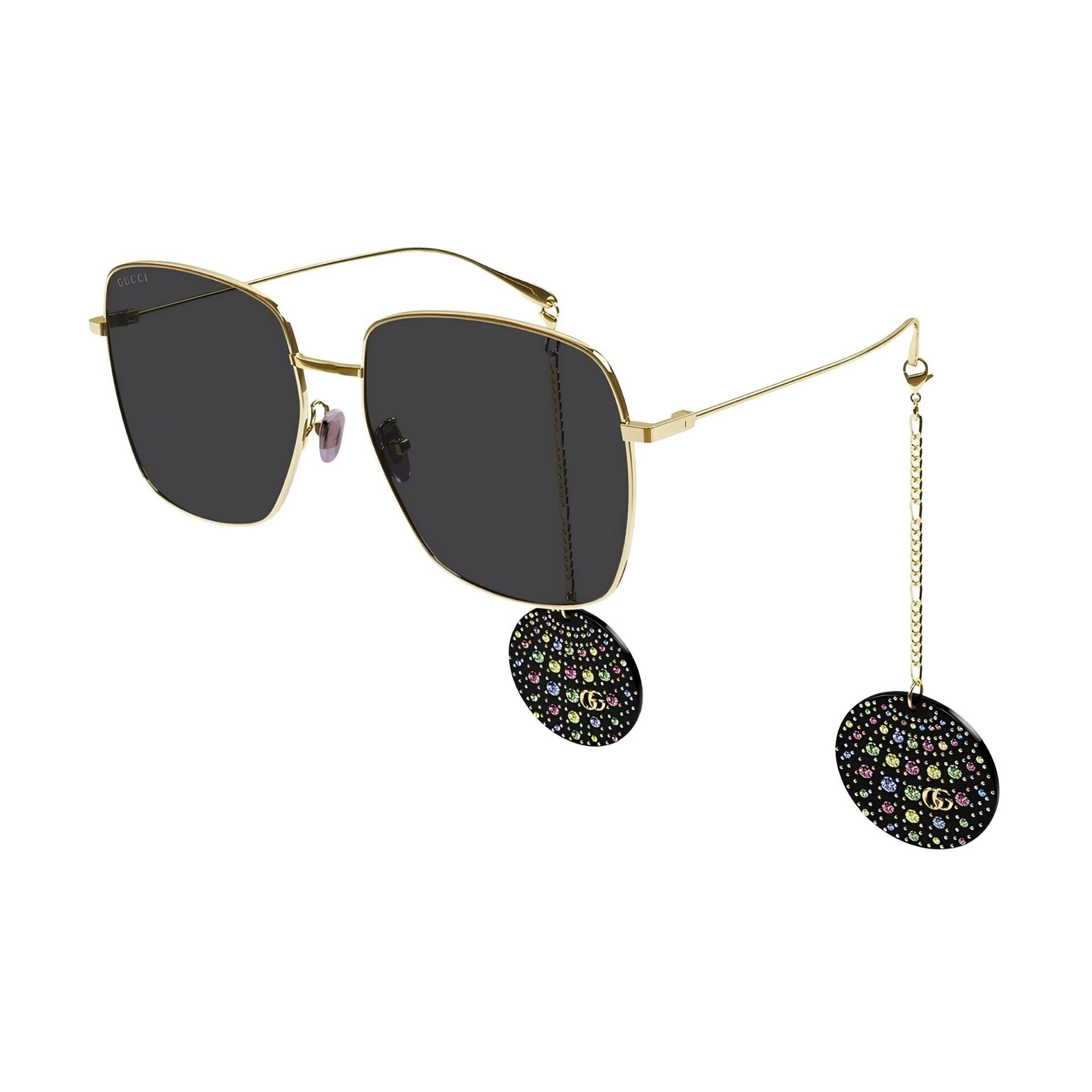 Gucci Gg1031s 59 009 Metal Kare Kadın Güneş Gözlüğü