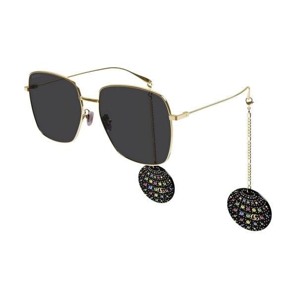 Gucci Gg1031s 59 009 Metal Kare Kadın Güneş Gözlüğü
