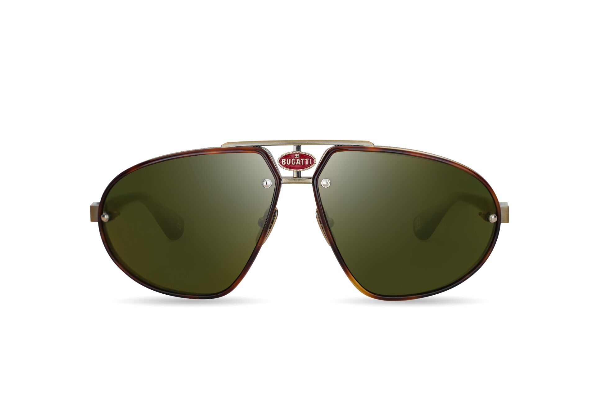 Bugatti 10 Titanyum Kahverengi Erkek Güneş Gözlüğü