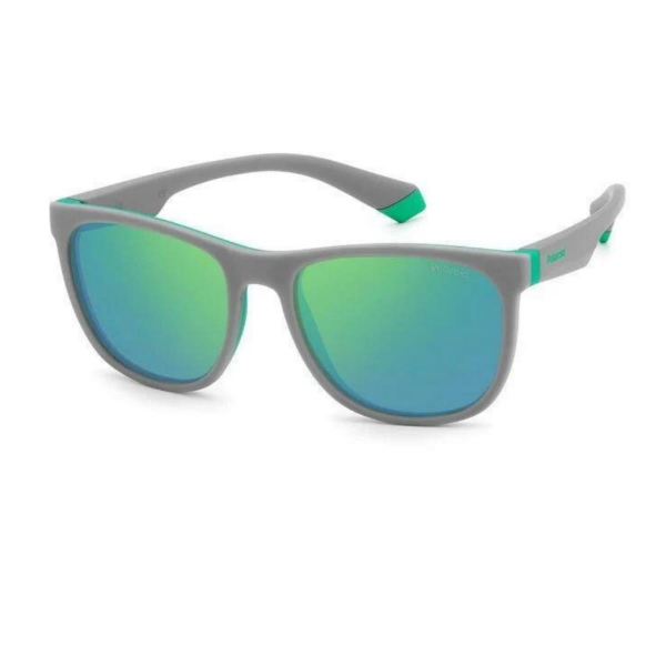 Polaroid Pld 8049/S Gri Oval Çocuk Güneş Gözlüğü