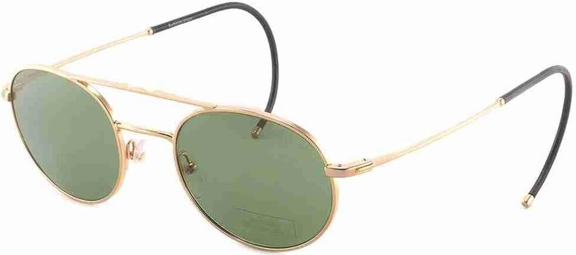 Mont Blanc Mb 722S 32N Gold Yuvarlak Erkek Güneş Gözlüğü