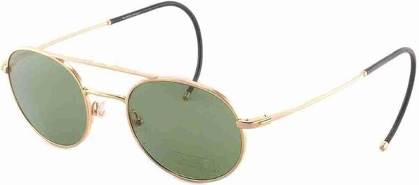 Mont Blanc Mb 722S 32N Gold Yuvarlak Erkek Güneş Gözlüğü