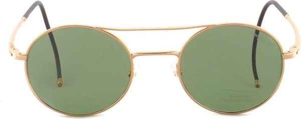 Mont Blanc Mb 722S 32N Gold Yuvarlak Erkek Güneş Gözlüğü