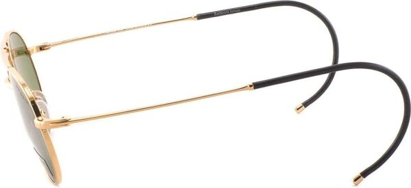 Mont Blanc Mb 722S 32N Gold Yuvarlak Erkek Güneş Gözlüğü