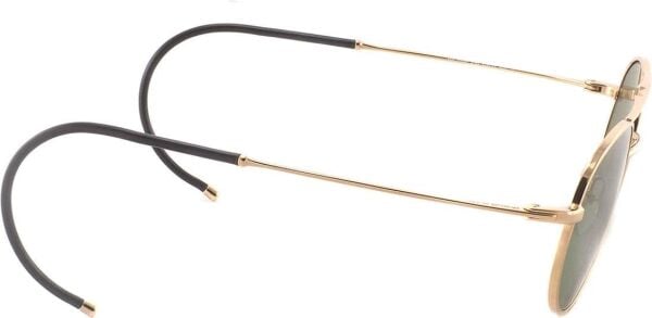 Mont Blanc Mb 722S 32N Gold Yuvarlak Erkek Güneş Gözlüğü