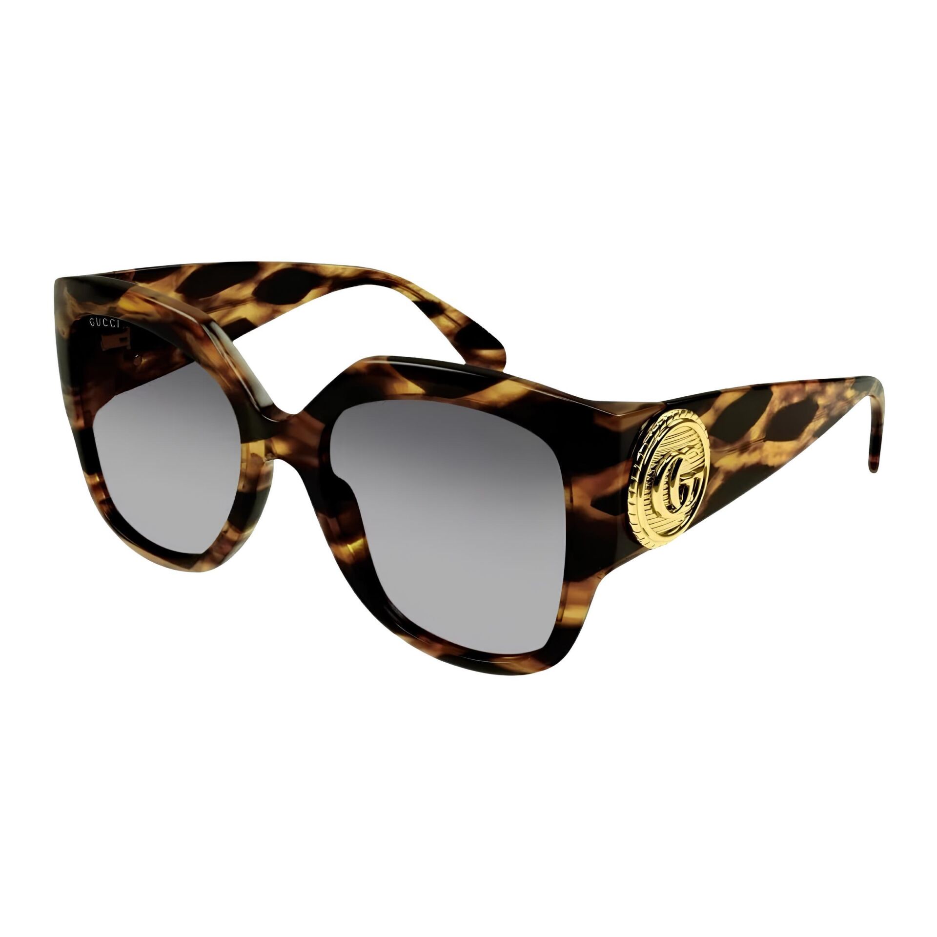 Gucci Gg 1407S Cat Eye Leopar Kadın Güneş Gözlüğü