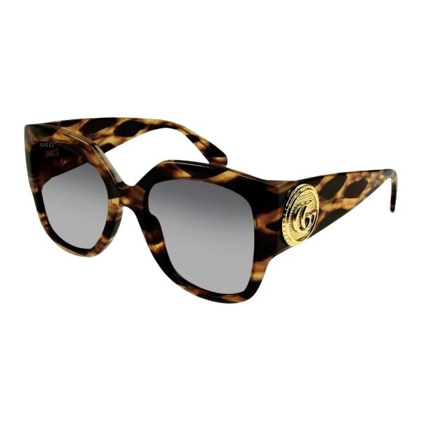 Gucci Gg 1407S Cat Eye Leopar Kadın Güneş Gözlüğü