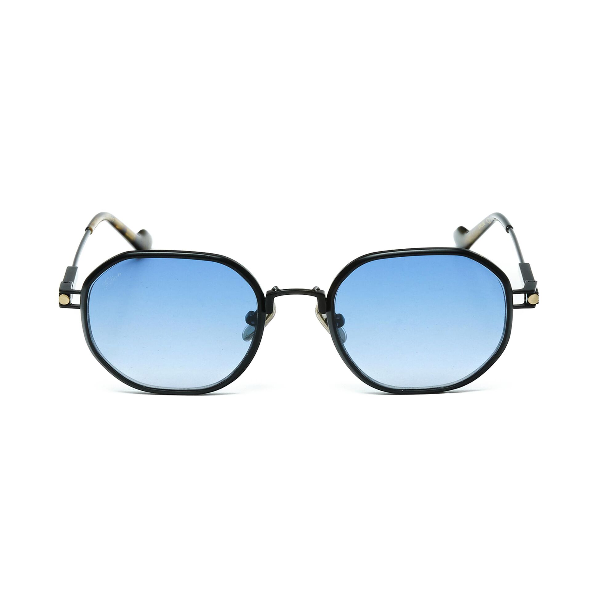 Kilian Stallone Yuvarlak Siyah Erkek Güneş Gözlüğü