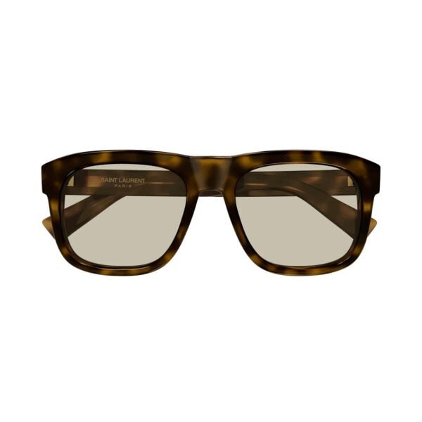 Saint Laurent SL 558 Kare Leopar Kadın Güneş Gözlüğü