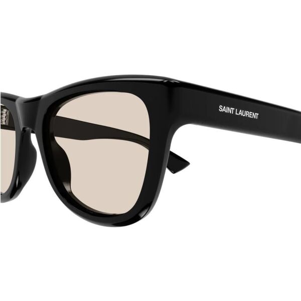 Saint Laurent SL 816 Oval Siyah Kadın Güneş Gözlüğü