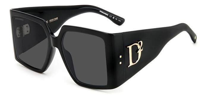 Dsquared2 D2 0096/S Kelebek Siyah Kadın Güneş Gözlüğü