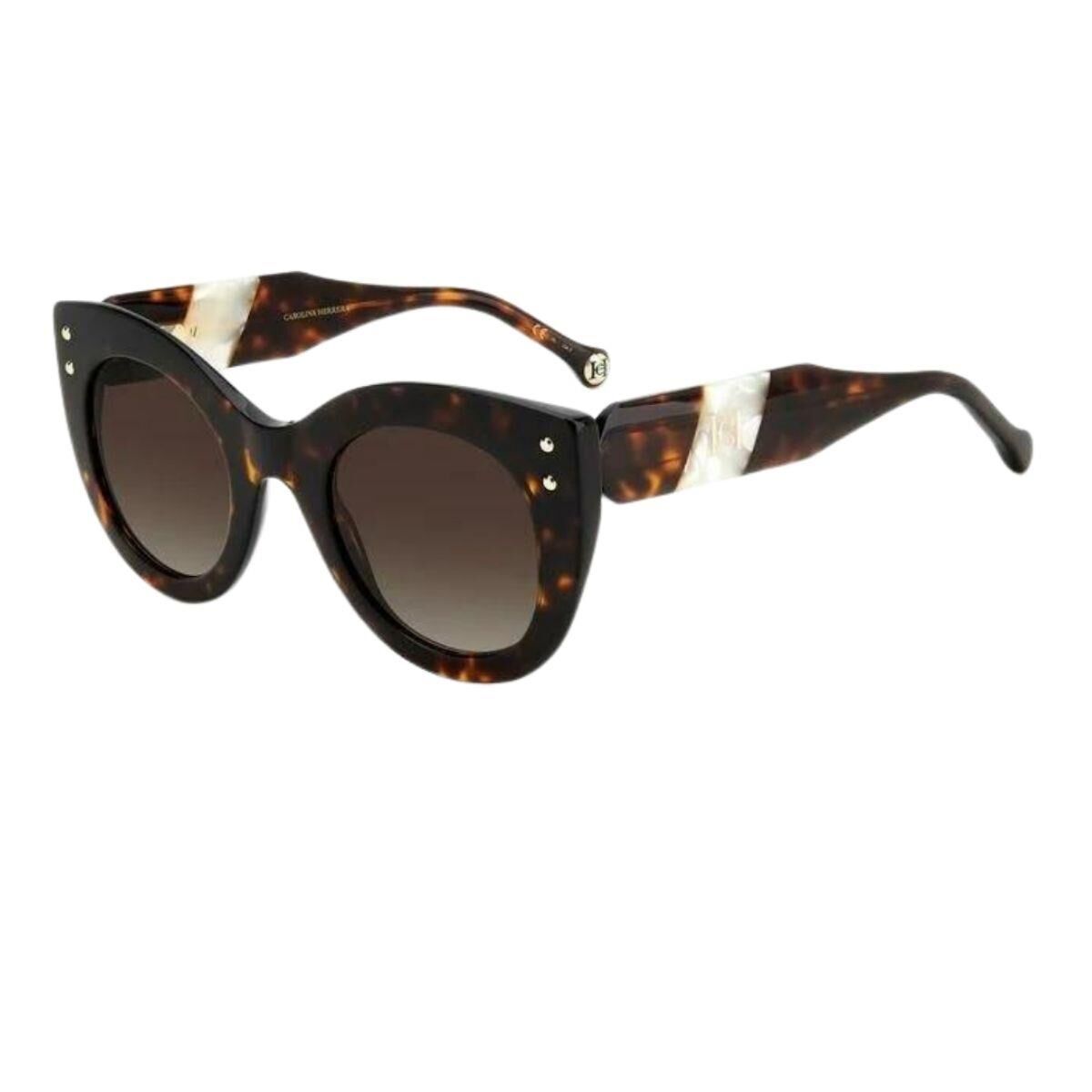 Carolina Herrera 0127/S Leopar Cat Eye Kadın Güneş Gözlüğü