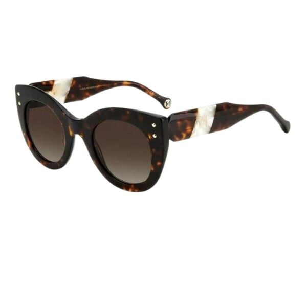 Carolina Herrera 0127/S Leopar Cat Eye Kadın Güneş Gözlüğü