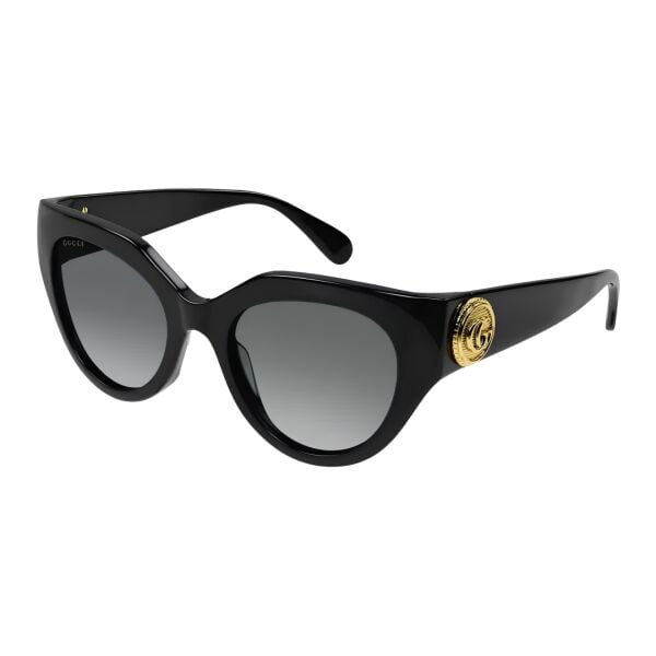 Gucci  Gg 1408s Siyah Cat Eye Kadın Güneş Gözlüğü