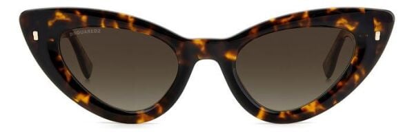 Dsquared2 D2 0092/S Leopar Cat Eye Kadın Güneş Gözlüğü