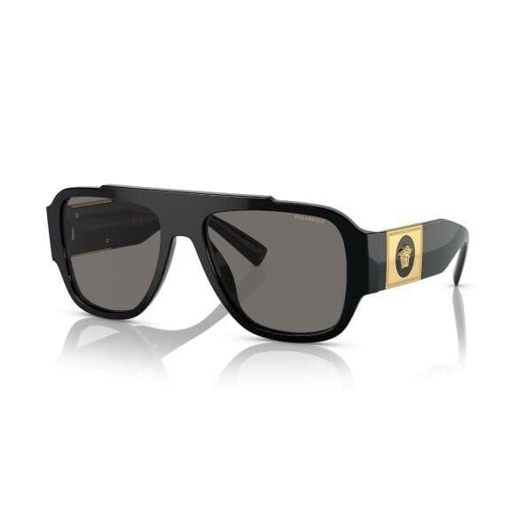 Versace 0Ve 4436U Siyah Oval Unisex Güneş Gözlüğü