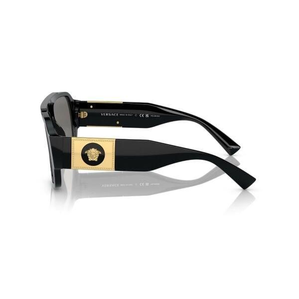 Versace 0Ve 4436U Siyah Oval Unisex Güneş Gözlüğü