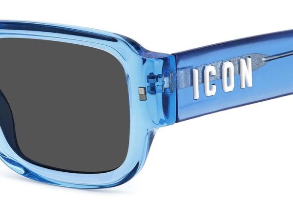 Dsquared2 Icon 0009/S Şeffaf Mavi Kadın Güneş Gözlüğü