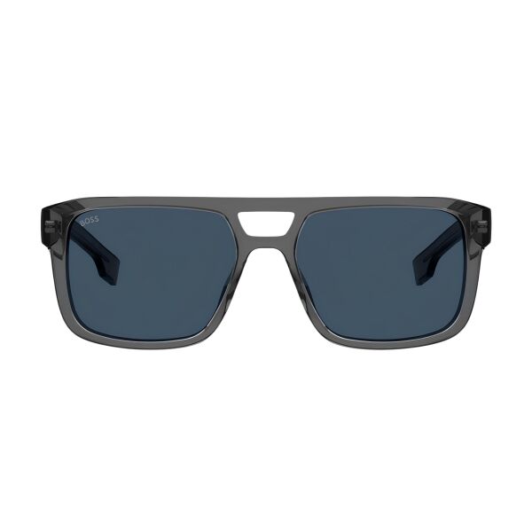 Hugo Boss 1648/S Gri Kare Erkek Güneş Gözlüğü