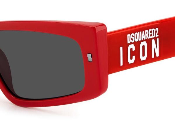 Dsquared2 Icon 0007/S Kırmızı Kadın Güneş Gözlüğü