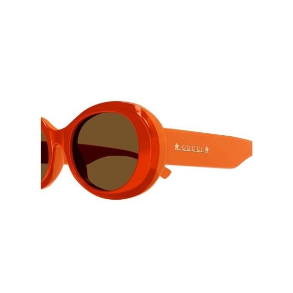 Gucci Gg 1587S Oval Turuncu Kadın Güneş Gözlüğü