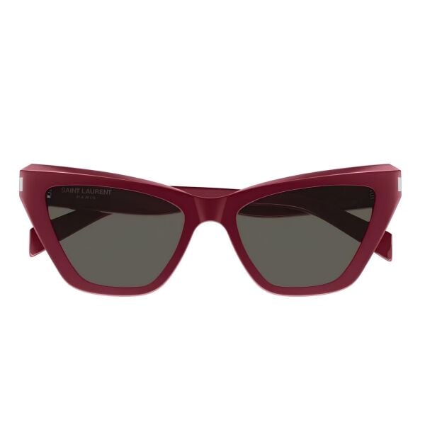 Saint Laurent SL 466 Bordo Cat Eye Kadın Güneş Gözlüğü