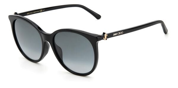 Jimmy Choo Ilana/F/SK Siyah Yuvarlak Kadın Güneş Gözlüğü