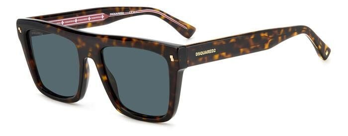 Dsquared2 D2 0051/S Kare Leopar Unisex Güneş Gözlüğü