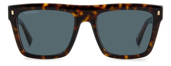Dsquared2 D2 0051/S Kare Leopar Unisex Güneş Gözlüğü